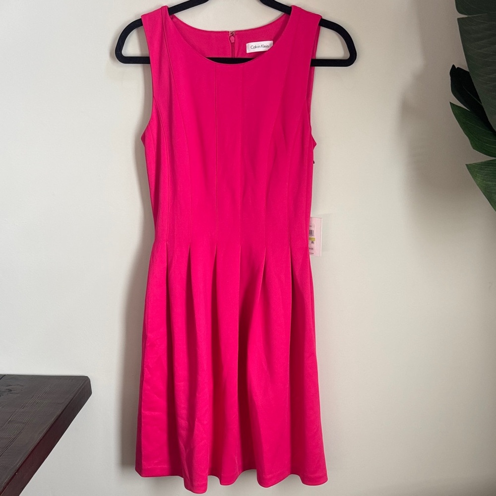 Calvin Klein Pink Sleeveless Dress